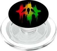 Rasta Reggae Music Vibes Good Rastafari Pride Jamaika Jah PopSockets PopGrip pour MagSafe