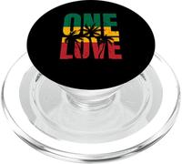 Rasta Reggae One Love Palm Tree Rastafari Jamaican Vacation PopSockets PopGrip pour MagSafe