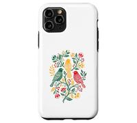 Rasta Reggae Roots Three Birds Jamaica Folk Art Floral Coque pour iPhone 11 Pro