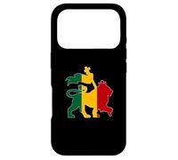 Rastafari Lion Rasta Lion Jamaïque Coque pour iPhone 17 Pro