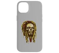 Rastafarian Rasta Skull Dreadlock Reggae Music Graphic Coque pour iPhone 14 Plus