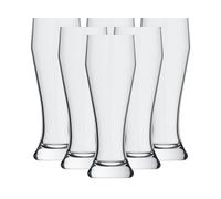Rastal Ranft Lot de 6 verres à bière blanche 0,5 l - Verre à bière blanche classique 0,5 l (non calibré) - Robuste et passe au lave-vaisselle - Verres à bière pour la restauration et la maison