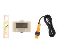 Rastapulz 0-99999 - Affichage numérique LCD - Compteur électronique punch - Induction magnétique - Interrupteur de proximité - Récepteur rotatif