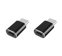 Rastapulz 2 jigglers de souris de type C, molette de souris non reconnaissable, shaker de souris USB-C, mouvement de souris simulé pour garder l'ordinateur éveillé, noir