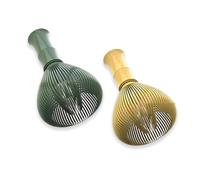 Rastapulz 2 Pièces Fouet à Matcha en Résine Fouet à Matcha Brosse Chasen de Qualité Alimentaire pour Le Thé Vert Matcha
