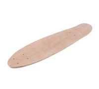 Rastapulz 22 Planche à roulettes Naturelle 55,5 x 15 cm Érable Glisser Croisière Patinage Simple Planche à bascule DIY Pneu