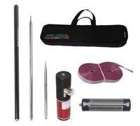 Rastapulz 3,5-50 MHz 80m-6m 10 bandes 100W Antenne RF à ondes courtes Antenne extérieure à ondes courtes pour radio RF à ondes courtes