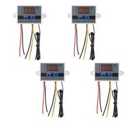 Rastapulz 4 PièCe SéRie XH-W3001 Module de ContrôLeur de TempéRature NuméRique Thermostat Interrupteur Sonde éTanche Thermostat éLectronique 12V 10A 120W