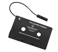 Rastapulz Adaptateur universel Bluetooth 5.0 pour cassette de voiture, facile à utiliser