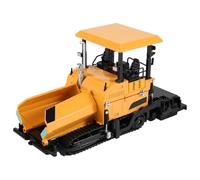 Rastapulz Alliage Diecast Paver Machine de pavage Asphalt Highway Construction Camion 1:40 Véhicule d'ingénierie Modèle Décoration Enfants , Jaune