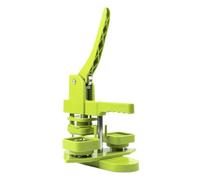 Rastapulz Badge de réfrigérateur carré 50 x 50 mm - Compresse - Manuel tournant - Fabrication d'aimant de réfrigérateur - Badge pour bureau à domicile