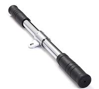 Rastapulz Barre de traction, rotative et droite pour appareils à câble, rameur, biceps, appareils d'entraînement de fitness à