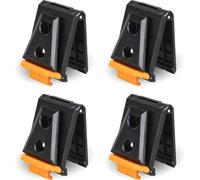Rastapulz ClipTech pour TOU-CT-150 et TB-CT-150SP pour Clip de Ceinture à Outils 4 Pack - pour Modèles et Pochettes TOU-CT