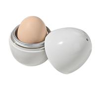 Rastapulz Cuiseur à œufs pour four à micro-ondes Outil de cuisine Œufs à la coque Mini appareil ménager Boîte chauffante 1 œuf