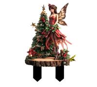 Rastapulz Décoration de pot de fleurs de fée 2D - Accessoire de jardin féérique - Décoration de pot de fleurs de fée bohème