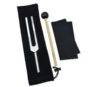 Rastapulz Diapason en alliage d'aluminium, diapason 440 Hz, avec marteau pour tester le système nerveux, thérapie par le son