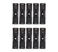 Rastapulz Lot de 10 supports de piles AA / 1,5 V / PP3 avec interrupteur fermé ou ouvert, support de batterie AA x 1 support de carte de circuit imprimé