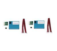 Rastapulz Lot de 2 capteurs de poussière PM2.5 PMS7003 / G7 - Capteur numérique fin PM2.5 (planche de transfert + câble)