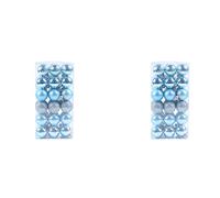 Rastapulz Lot de 2 de Noël incassables - Boules de Noël - Bleu glacier