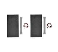 Rastapulz Lot de 2 écrans LED P5 pour intérieur, 64 x 32 pixels, module d'affichage LED, 16 scans, 320 x 160 mm, écran LED pleine couleur