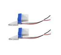 Rastapulz Lot de 2 interrupteurs automatiques à capteur de lumière pour voiture 220 V 10 A