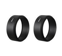 Rastapulz Lot de 2 pare-soleil d'objectif standard en métal de 55 mm pour