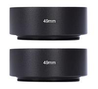 Rastapulz Lot de 2 pare-soleil standard en métal de 49 mm pour