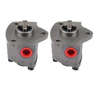 Rastapulz Lot de 2 pompes hydrauliques TOP-13A Pression Basse Triangle Pompe Cycloïde industrielle Roue dentée Pompe de lubrification Triangle Pompe à