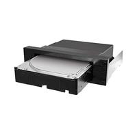 Rastapulz Lot de 2 racks amovibles universels échangeables à chaud pour SSD 2,5 ou 3,5 ou 3,5, boîtier interne de fond de panier de disque dur sans fente