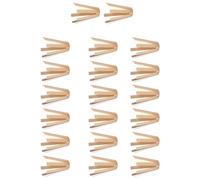 Rastapulz Lot de 20 adaptateurs de golf en laiton Octopus Shims pour tiges de golf Shim Adaptateur Tige de club de golf Accessoires A