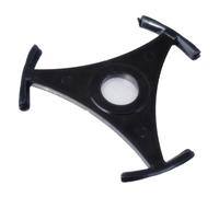 Rastapulz Lot de 7 dômes de disque vinyle, adaptateur 45 vitesses, base de conversion pour tourne-disque vinyle, gramophone, adaptateur triangle