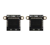 Rastapulz MKS EMMC 32G MKS EMMC V1.0 Lot de 2 cartes d'extension de mémoire pour Neptune 4/4 Pro/4 Plus/4 MAX pour Qidi MAX3/Plus3