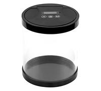 Rastapulz Récipient avec serrure à minuterie électronique, serrure à minuterie multifonction, récipient pour , téléphones portables, sans batterie, noir