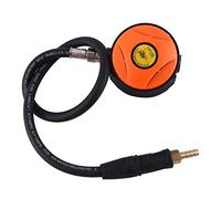 Rastapulz Scuba Diving Détendeur de plongée avec tuba et tuba Réducteur de pression 2ème Plongée Régulateur de respiration Orange