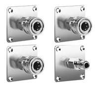 Rastapulz Support mural pour nettoyeur haute pression 1/4" - Fermeture rapide - Lance à mousse automatique - Accessoire de nettoyeur haute pression