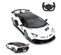 RASTAR - Lamborghini Aventador SVJ, Blanc - R/C 1:14 (23036)
