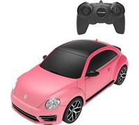 Rastar R/C 1:24 Volkswagen Beetle Voiture télécommandée - Changement de couleur (rose)