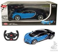 Rastar R/C Auto Bugatti Veyron Chiron (1:14) - Bleu