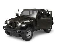 Jamara Voiture radiocommandée Jeep Wrangler JL 1:14 sous licence officielle – 2,4 GHz, LED