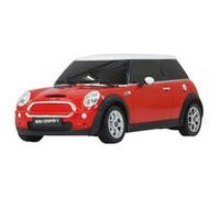 Rastar Toys Voiture radiocommandée Mini Cooper S échelle 1:24 27 MHz Rouge