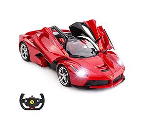 Rastar RC Voiture | 1/14 Échelle Ferrari LaFerrari Radio Télécommande R/C Jouet Voiture Modèle Véhicule pour Garçons Enfants, Rouge