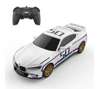 RASTAR BMW Télécommande Diecast 1:24 BMW 3.0 CSL RC Voiture de sport Blanc BMW Jouet pour garçons