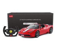 RASTAR - Voiture télécommandée Ferrari 458 Special A - Rouge - Échelle 1-14 - Décapotable : ouverture et fermeture automatiques A174