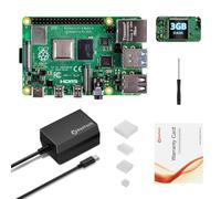 RasTech Raspberry Pi 4 Model B Kit de base avec alimentation et