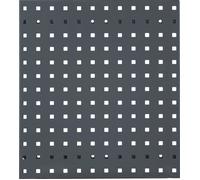 RasterPlan Panneau perforé l450xL500mm gris anthracite, RAL 7016