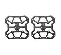 RASTKY 1 Paire d'adaptateurs de Pédales Automatiques pour Vélo en Alliage d'aluminiumConvertisseurs de Pédales et élégantsConfort de Conduite amélioré, Idéalvélos de Route et de Montagne (Black)