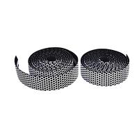 RASTKY 1 Paire de Ruban de Guidon Antidérapant Absorbant les Chocs, avec Bouchons d'extrémité, pour Vélos de Montagne et de Route, et Amélioration de l'absorption de la Sueur (WHITE)