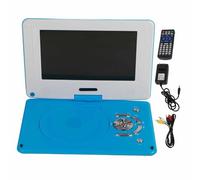 RASTKY 12 InchortableVDlayer - Multifonctionnel Full Car TravelVDlayer avec USBort et SD Cardportntertainment (Blue)