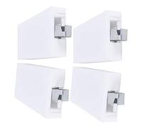 RASTKY 2 Ensembles de Cintres d'armoire avec Plaque de Montage - Pièces de QuincaillerieArmoires de Cuisine et Murales, Supporte une Charge de 110 Kg, Installation FacileConception de Meubles