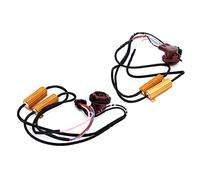 RASTKY 2 Pièces 3157A Décodeur LED Résistance de Charge 50W Plug and Play Annuleur de Flash sans Erreur, utilisé pour Convertir la Lampe Halogène en LED pour Phares de Voiture